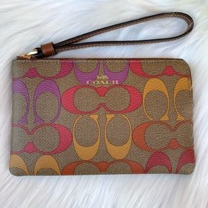 COACH RAINBOW WRISTLET NWT